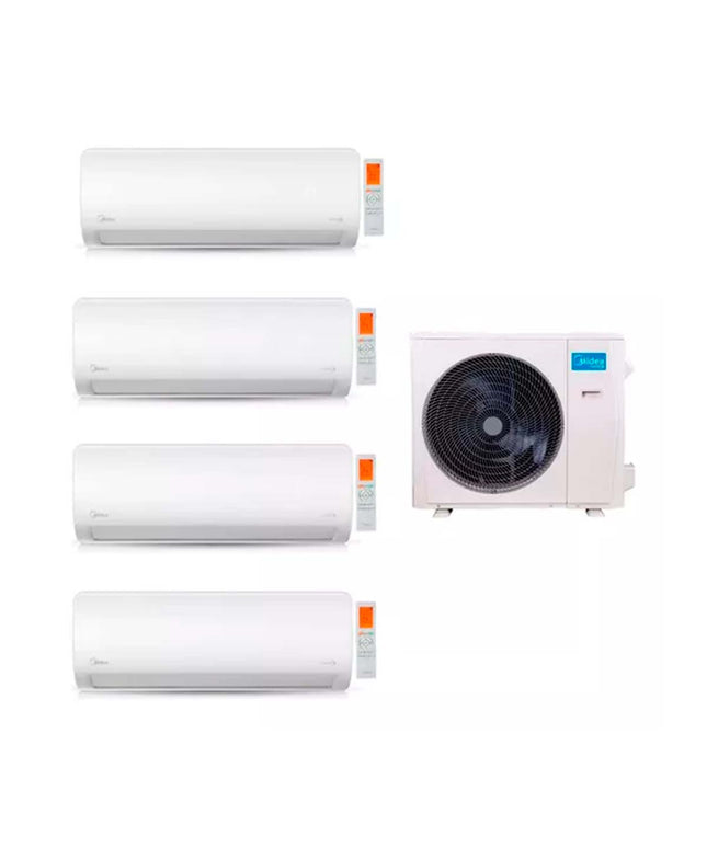 Midea Aire Multisplit Inverter Smart 42k+12+12+18+18 Pared
