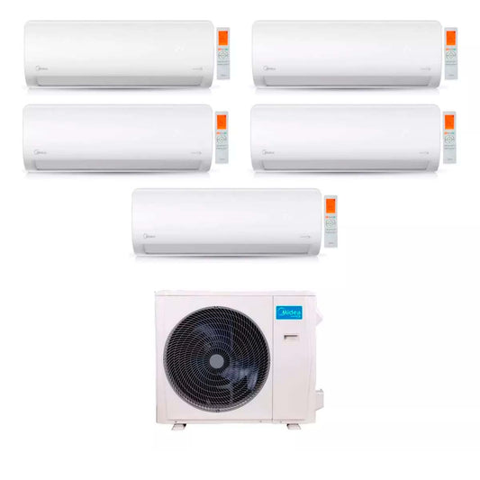 MIDEA AIRE MULTISPLIT INVERTER SMART 42K+9+9+9+9+9 PARED