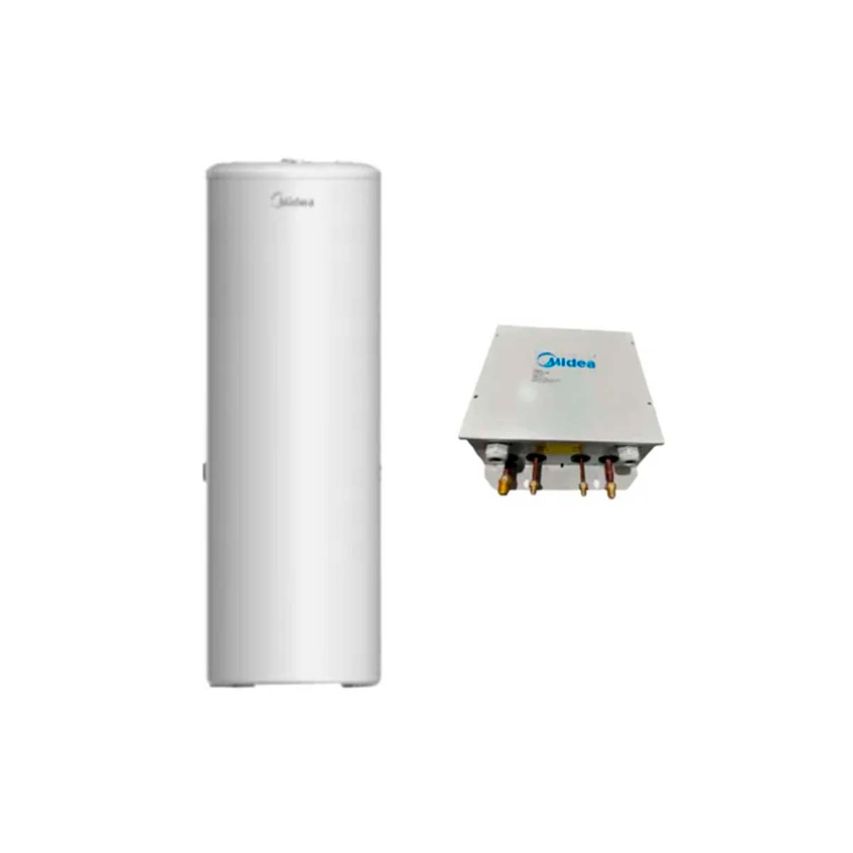 Midea Tanque 300l C/ Serpentina Para Calentamiento Y Kit