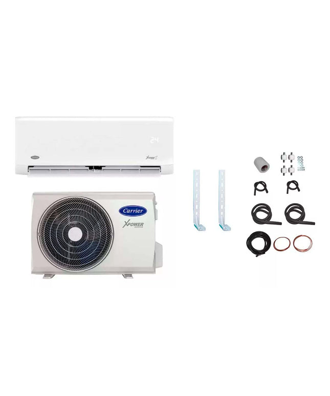 AIRE ACONDICIONADO INVERTER 4601 CARRIER Y KIT DE INSTALACION