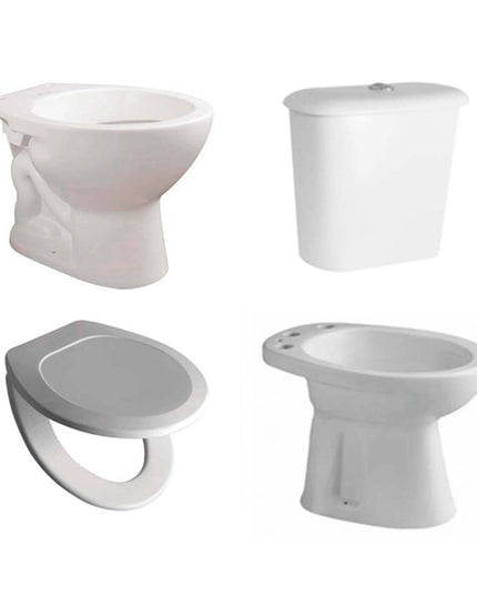 FERRUM JUEGO DE BAÑO ANDINA CORTO CON ASIENTO