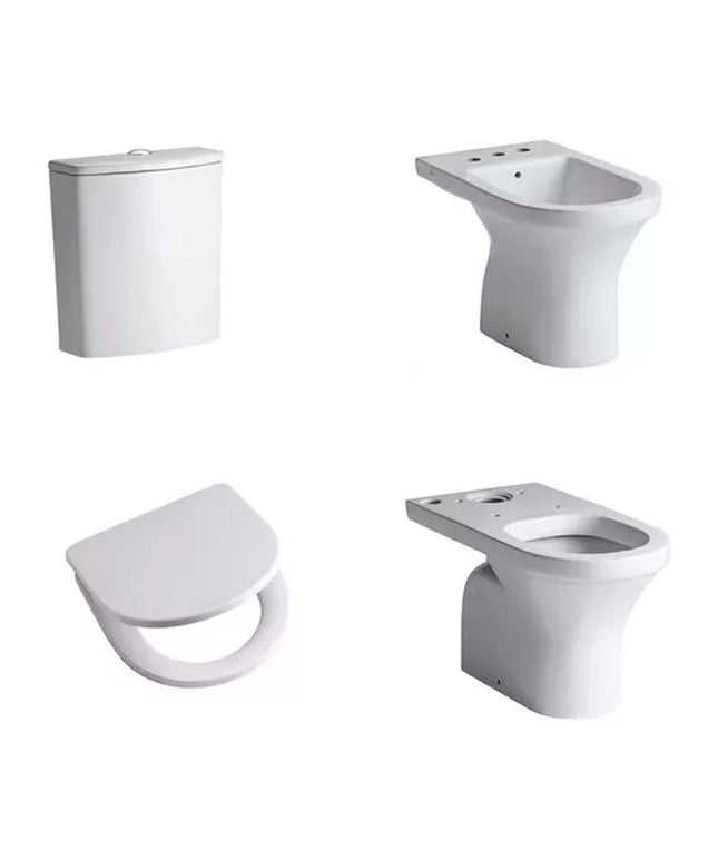 COMBO VARESE FERRUM INODORO L C/TAPA+DEPOSITO+BIDE