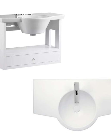 COMBRO FERRUM LAVARORIO 1 AGU Y MUEBLE COLGANTE MARINA 85CM