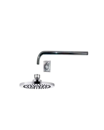 BRAZO DUCHA LIBBY 400 MM Y DUCHA ARTIC PLASTICA 150MM FV
