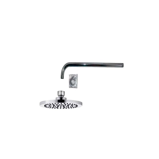 BRAZO DUCHA LIBBY 400 MM Y DUCHA ARTIC PLASTICA 150MM FV