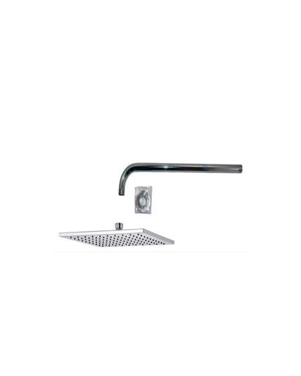 DUCHA ARTIC PLASTICA 250MM DE LADO Y BRAZO DUCHA LIBBY FV