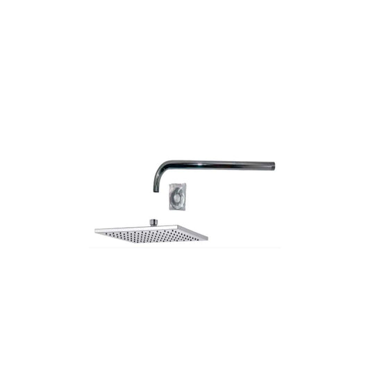 DUCHA ARTIC PLASTICA 250MM DE LADO Y BRAZO DUCHA LIBBY FV