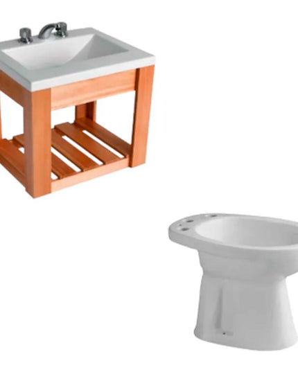 JUEGO DE BAÑO ANDINA TRAFUL FERRUM 2 PIEZAS JT301 BEA3
