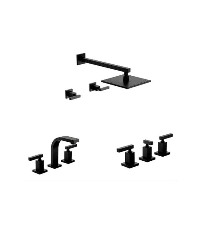 SET GRIFERIAS PARA BAÑO DOMINIC FV BIDE LAVATORIO DUCHA