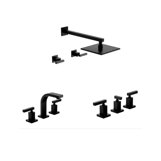 SET GRIFERIAS PARA BAÑO DOMINIC FV BIDE LAVATORIO DUCHA