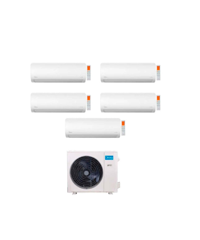 MIDEA AIRE MULTISPLIT INVERTER SMART 42k+9+9+12+12+24 PARED