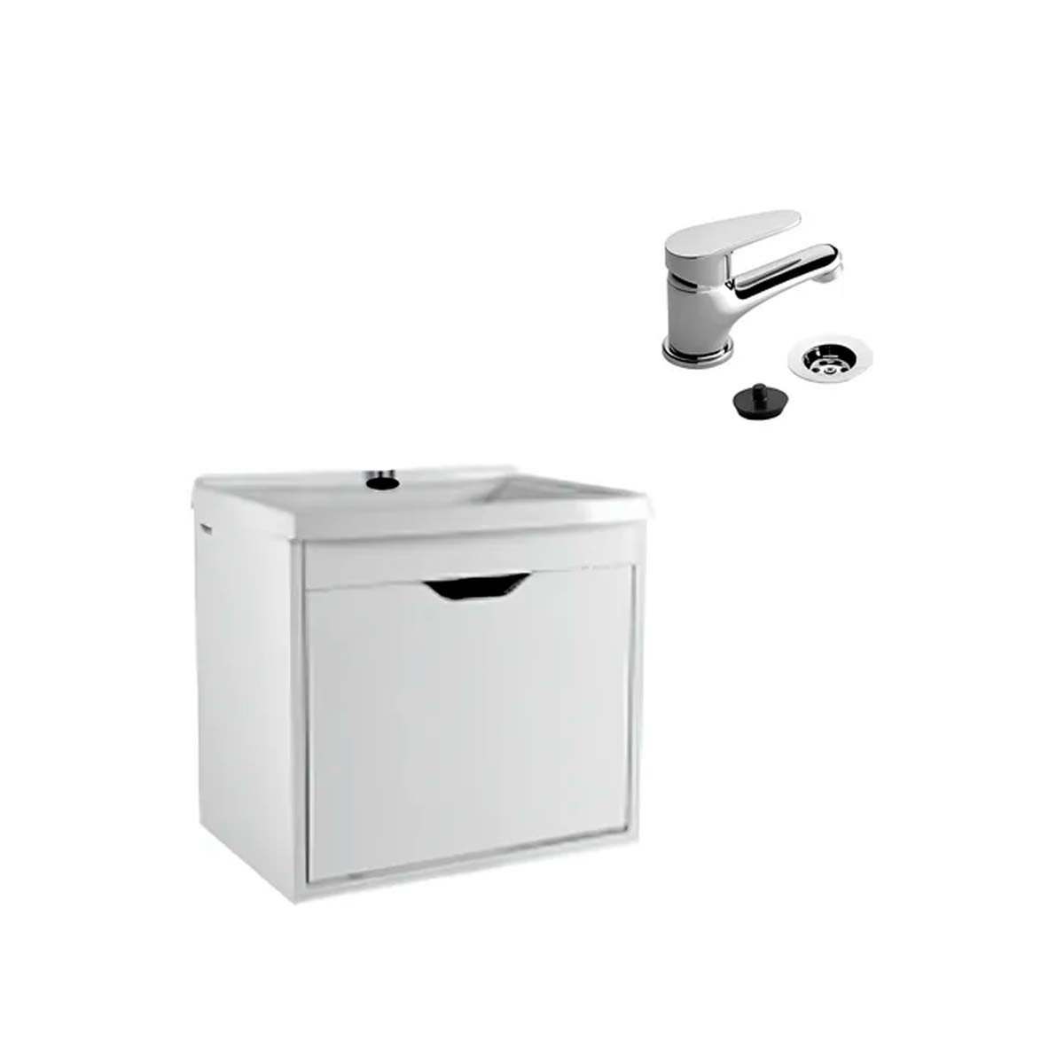 FERRUM TRAFUL MUEBLE KIT LAV 1 A COLGAR Y GRIFERIA M4 FV