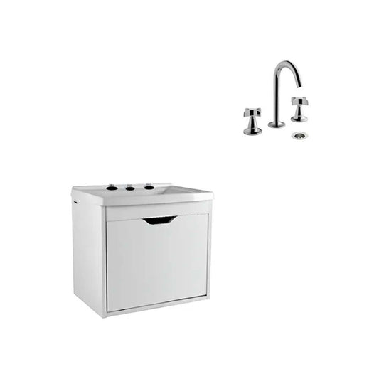 Ferrum Traful Kit Lav 3 A - M Colgar Jt303-bm Y Griferia Fv