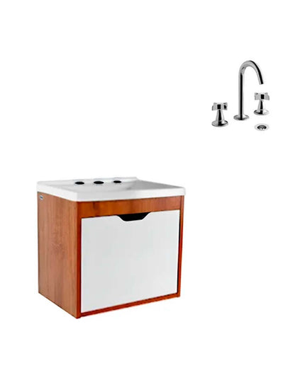 FERRUM TRAFUL KIT LAV 3 A M COLGAR JT303-BD Y GRIFERIA FV