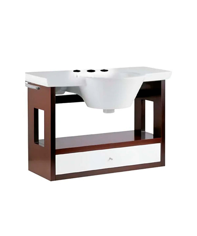 MUEBLE COLGANTE FERRUM MARINA 85CM X8HC Y LAVATORIO LH83J