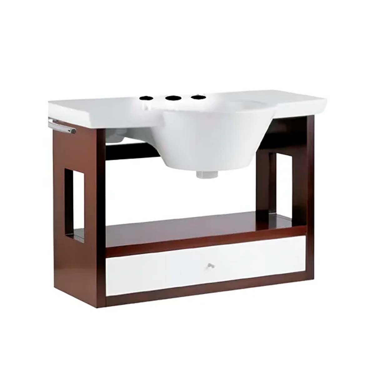 MUEBLE COLGANTE FERRUM MARINA 85CM X8HC Y LAVATORIO LH83J