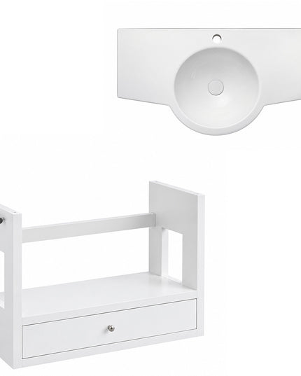 Mueble Colgante Ferrum Marina 85cm X8hc B Y Lavatorio Lh81j