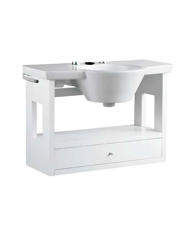 MUEBLE COLGANTE FERRUM MARINA 85CM X8HC B Y LAVATORIO LH81J