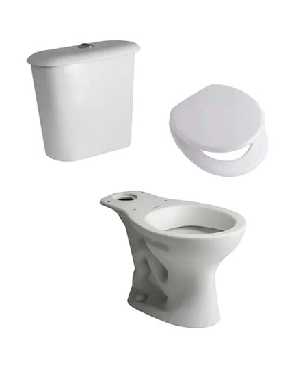 Comboi Ferrum Inodoro Largo Andina Deposito Y Asiento Tfxc