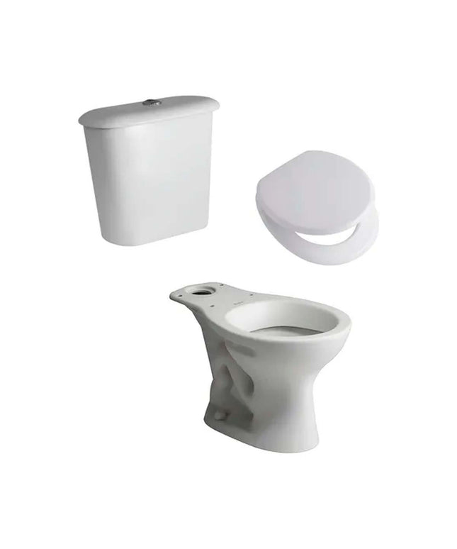 Comboi Ferrum Inodoro Largo Andina Deposito Y Asiento Tfxc