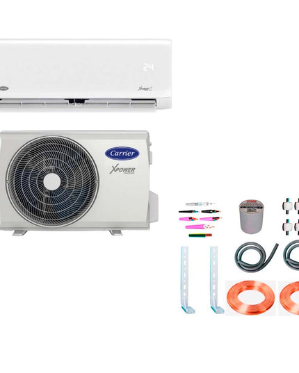 AIRE ACONDICIONADO CARRIER INVERTER SPLIT 3096F + KIT INSTALACION 3F5