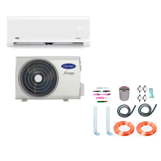 AIRE ACONDICIONADO CARRIER INVERTER SPLIT 3096F + KIT INSTALACION 3F5