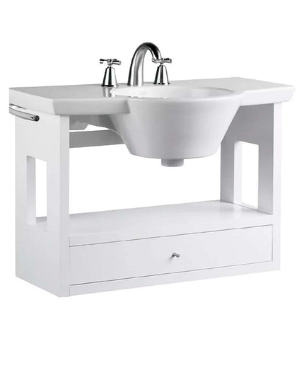 MUEBLE Y LAVATORIO 85CM FERRUM MARINA X8HC B + LH83J B