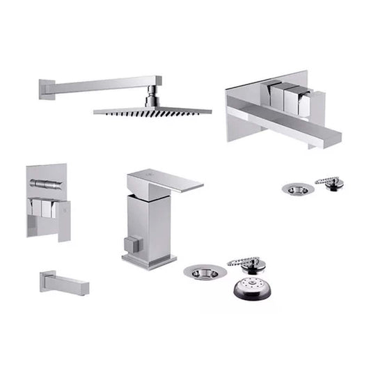 COMBO GRIFERIA FV DOMINIC NEW CON LAVAT PARED