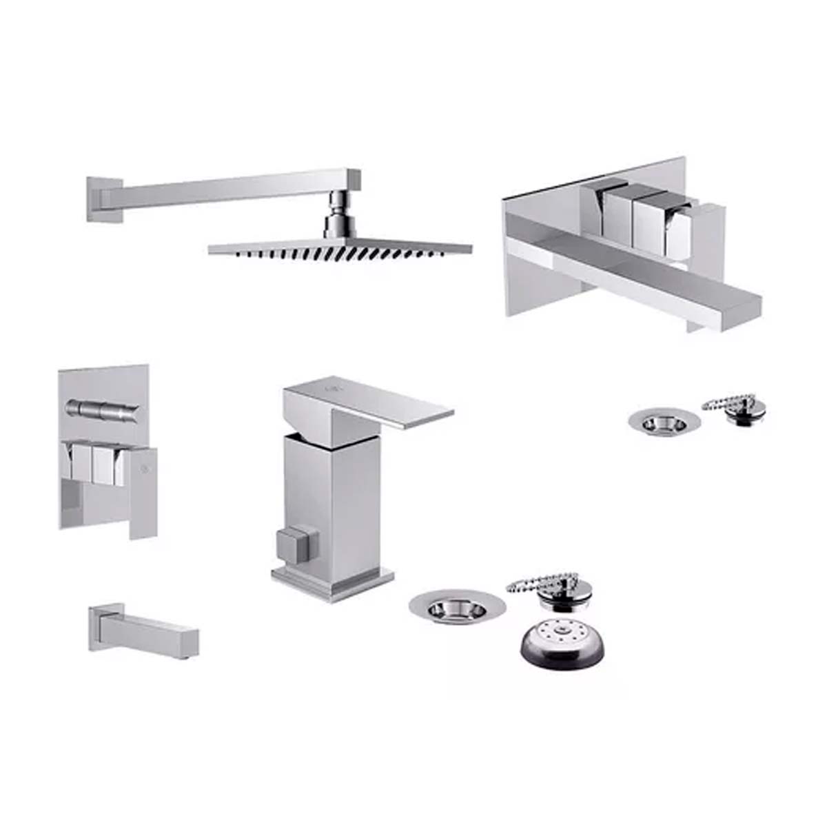 COMBO GRIFERIA FV DOMINIC NEW CON LAVAT PARED