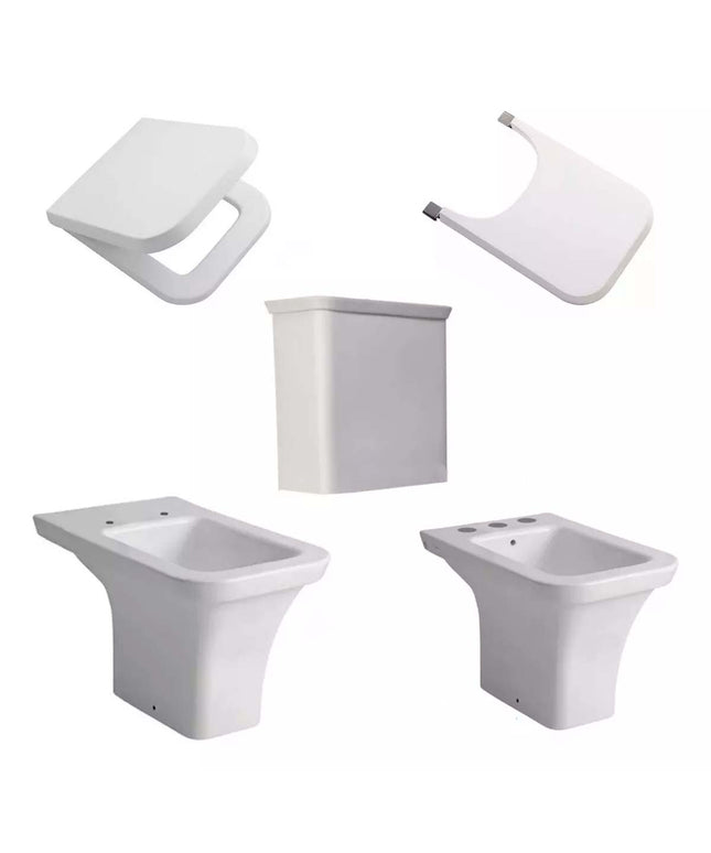 COMBO BAÑO LOZA FERRUM MILENA  5 PIEZAS