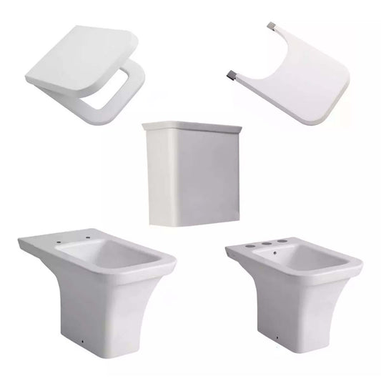 COMBO BAÑO LOZA FERRUM MILENA  5 PIEZAS