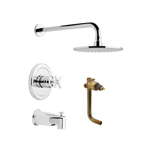 UNIDAD TERMOSTATICA FV 0216.FVBASE +JUEGO DECORATIVO 0216/8