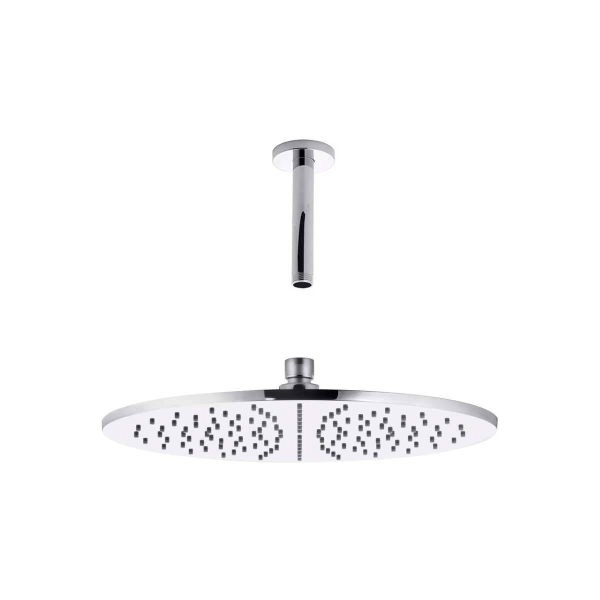 COMBO DUCHA FV METÁLICA 0126.MR 30CM+ BRAZO DE TECHO 0142