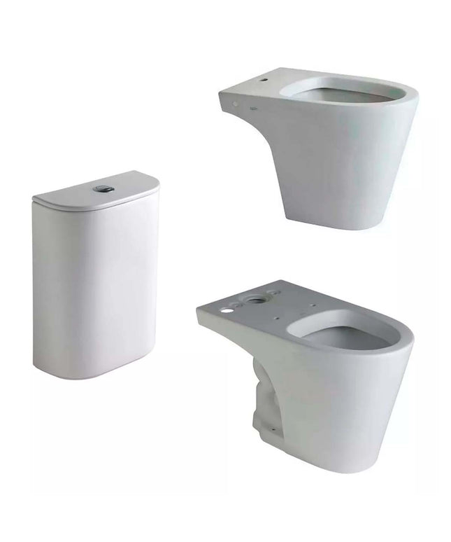 COMBO BAÑO MARINA FERRUM INODORO LARGO DEPOSITO BIDET BLANC