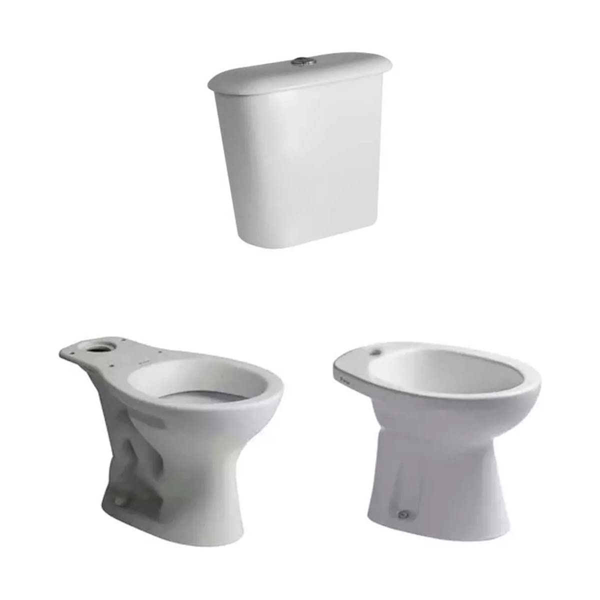 COMBO FERRUM INODORO LARGO ANDINA + BIDE  Y MOCHILA