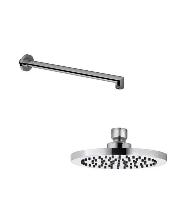 COMBO FV DUCHA PLAST 0126PRO 25 CM + BRAZO DE DUCHA 0140/C8