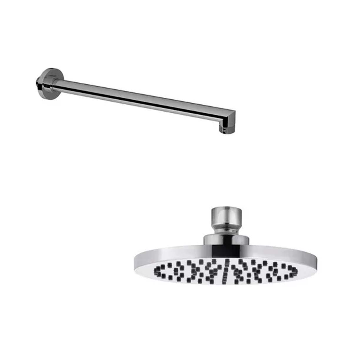 COMBO FV DUCHA PLAST 0126PRO 25 CM + BRAZO DE DUCHA 0140/C8