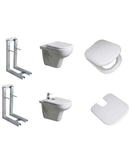BARI FERRUM INODORO COLGAR C/TAPA+BIDET COLGAR C/TAPA+SOPOR