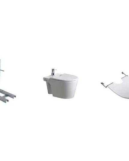 COMBO FERRUM MARINA BIDET COLGAR + TAPA Y SOPORTE