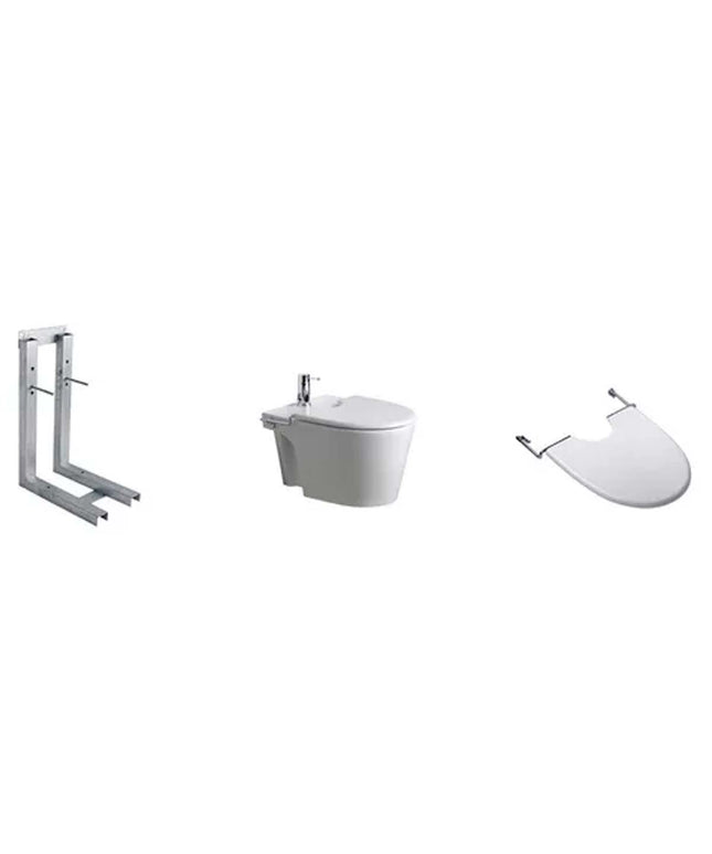 COMBO FERRUM MARINA BIDET COLGAR + TAPA Y SOPORTE