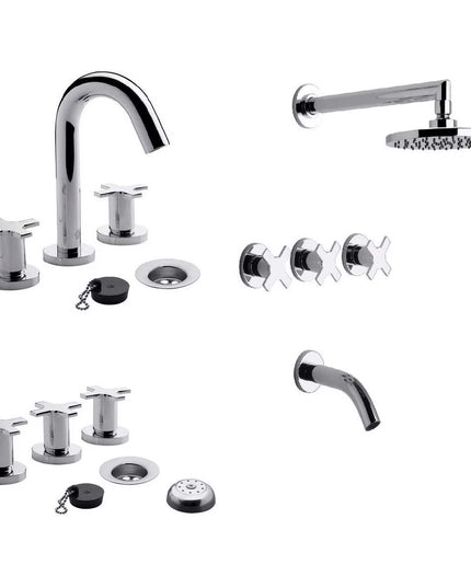 SET DE BAÑO FV ALERCE LAVATORIO DUCHAC/TRANS +BIDE /D7