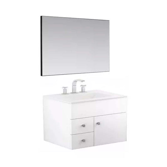 MUEBLE X7XD B+LAVATORIO LX71F+ESPEJO XEXA W7 FERRUM CADRIA