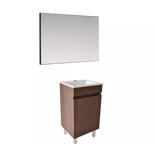Combo Ferrum Mueble Symi 2puertas X5ds W7 + Espejo Xexa W7