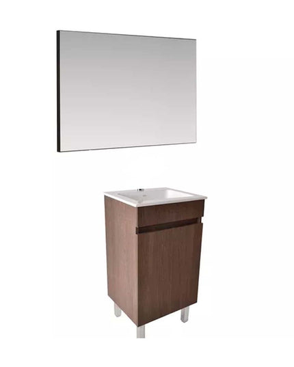 COMBO FERRUM MUEBLE SYMI 2 PUERTAS X5DS W7 + ESPEJO XEXA W7