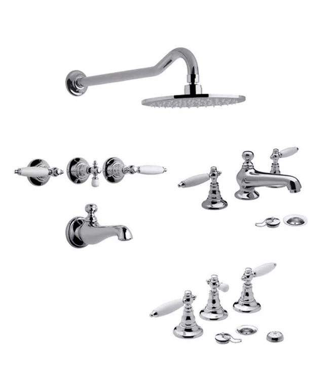 COMBO FV VERMONT LEVER LAVATORIO + DUCHA + BIDE /83L