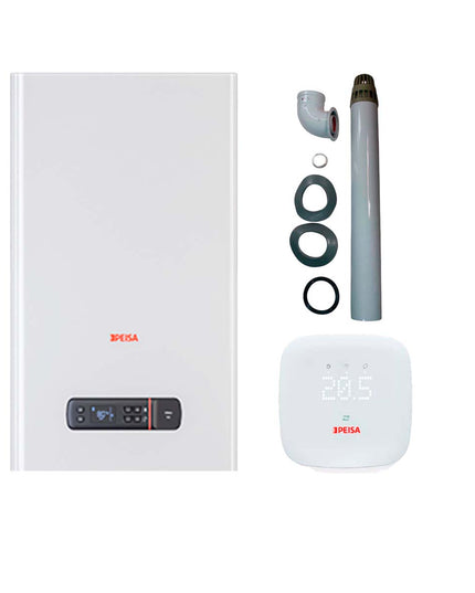 Peisa Caldera Prima Tec 24 Doble Servicio Tiro Forzado Gn 10001683 Y Termostato