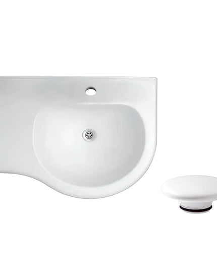 FERRUM AVIGNON LAVATORIO 65CM 1A L6I1J Y TAPON CERAMICO ZTSC