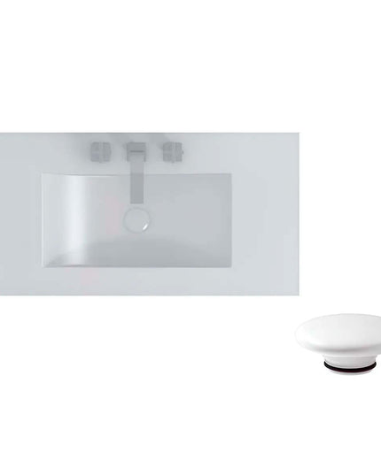 FERRUM CADRIA LAVATORIO 90 3 AG LX93F Y TAPON CERAMICO ZTSC