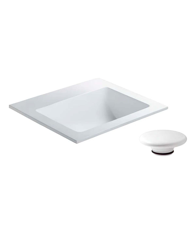 FERRUM SYMI LAVATORIO 0 AG S/R LJS0F Y TAPON CERAMICO ZTSC