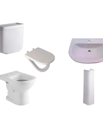FERRUM BARI JUEGO DE BAÑO INODORO CORTO LKCM